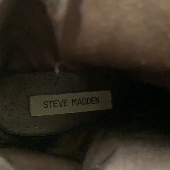 Steve Madden brown leather knee boots - Picture 7 of 7